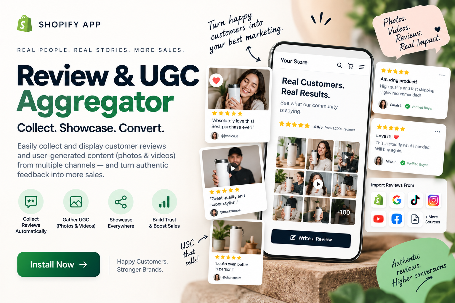Review & UGC Aggregator