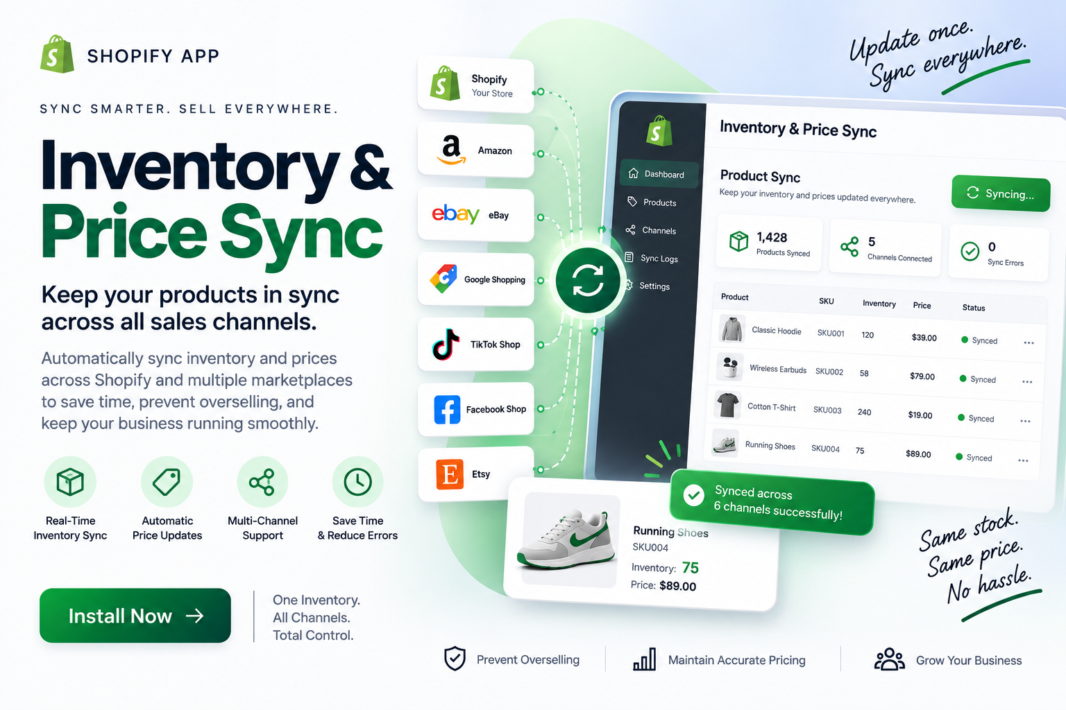 Inventory & Price Sync